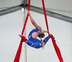 Aerial Silks Gymnastics Ontario Pickering OAA