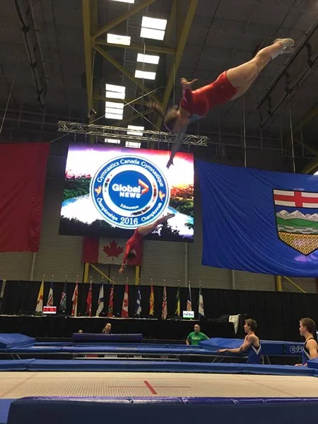 OAA competitive acrobatics athlete